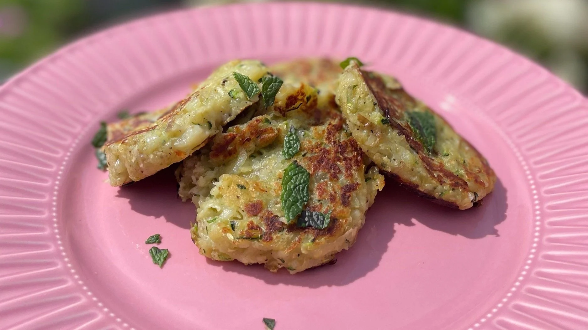 Courgette Fritters