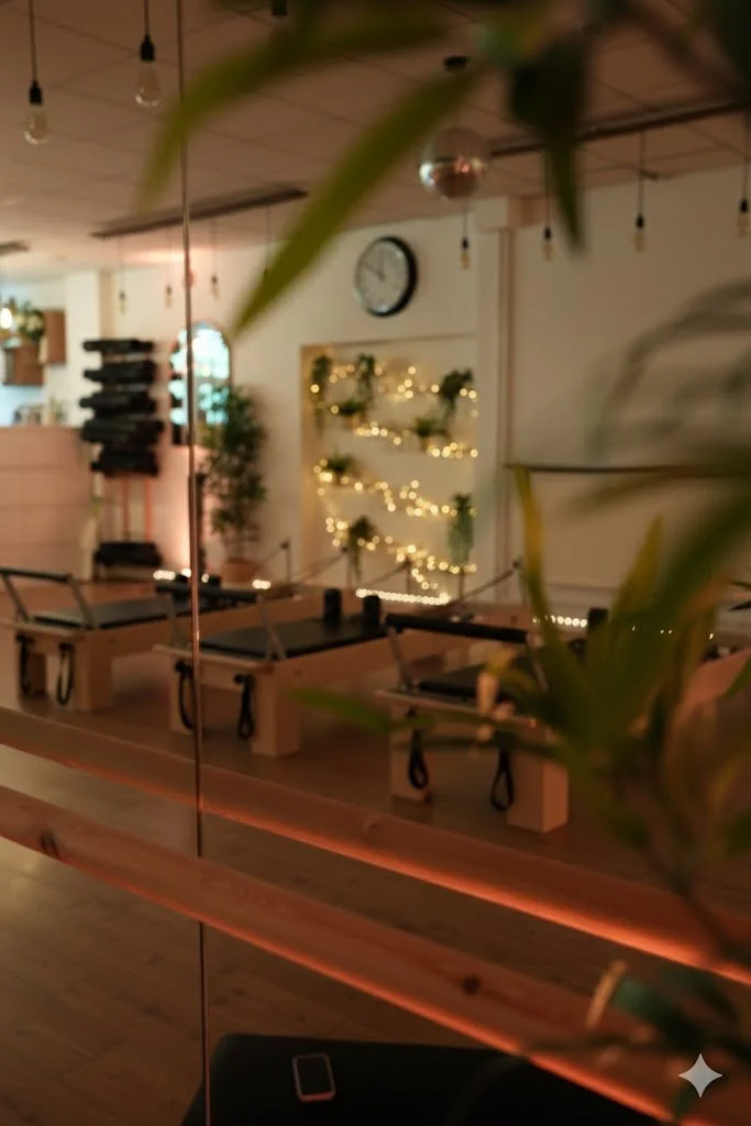 reformer beds at flow studio in torquay