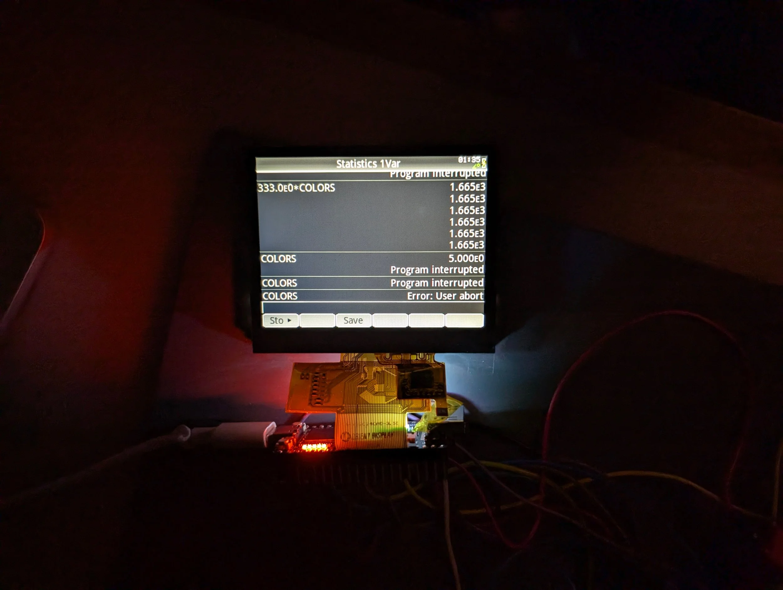 Reverse Engineering my HP Prime’s LCD (and upgrading it with an IPS panel)