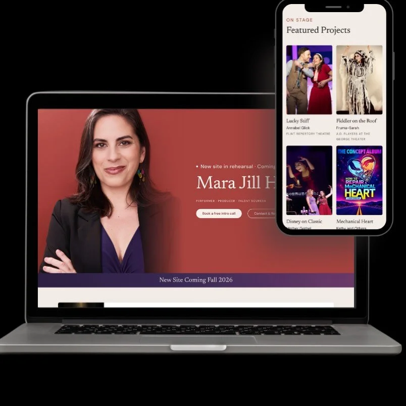 Nothing like new headshots to inspire a website overhaul, am I right? 

I&rsquo;ve been collaborating behind the scenes with the incredible @mrpatrickg of @pgcreativedesigns, a New York-based expert web design studio reimagining bold brands through v