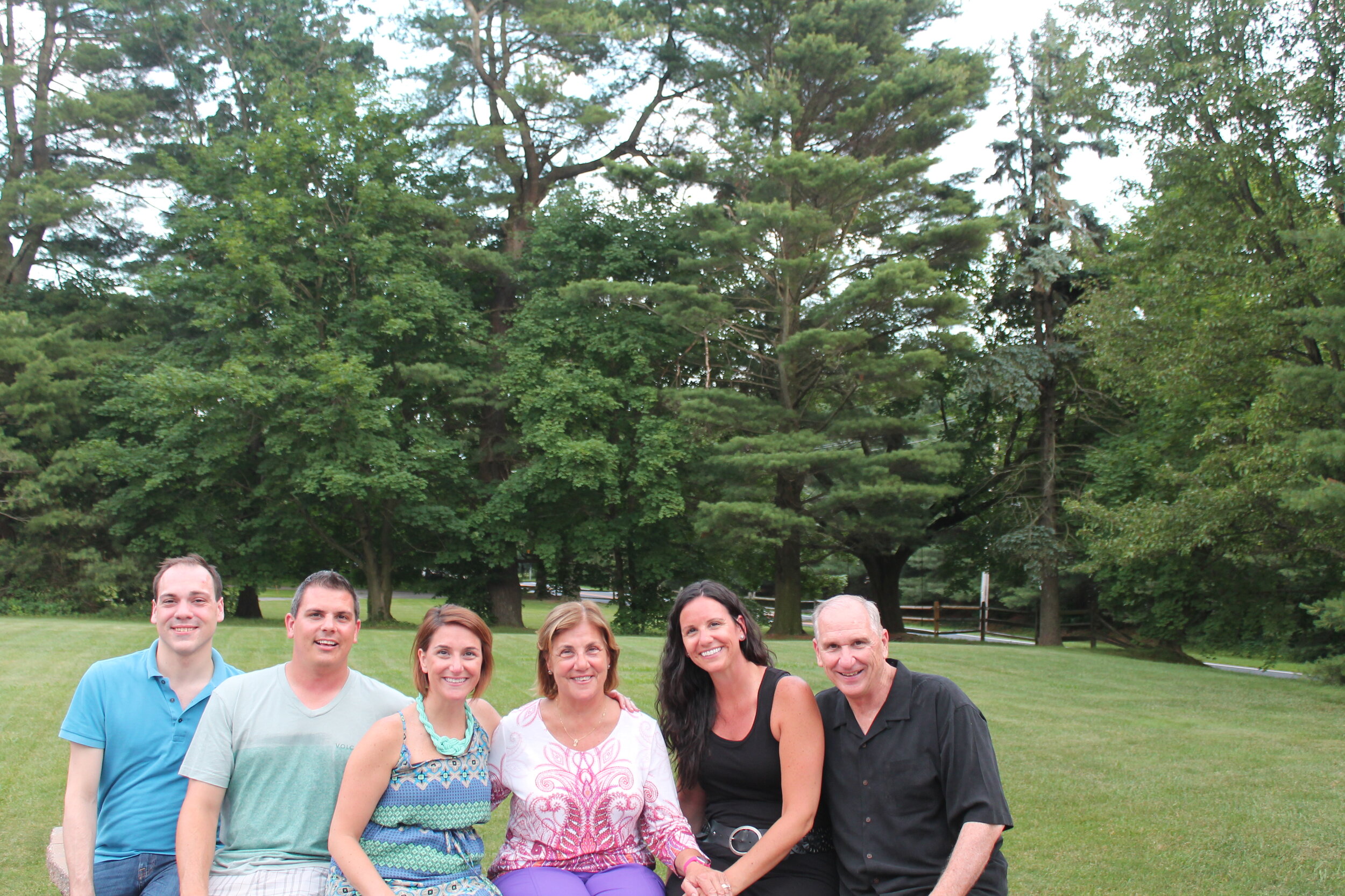The Deery family (from left): Gerry, Michael, Chrissy, Rosemary, Mary Beth and Gerry.