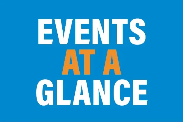 Events at a Glance