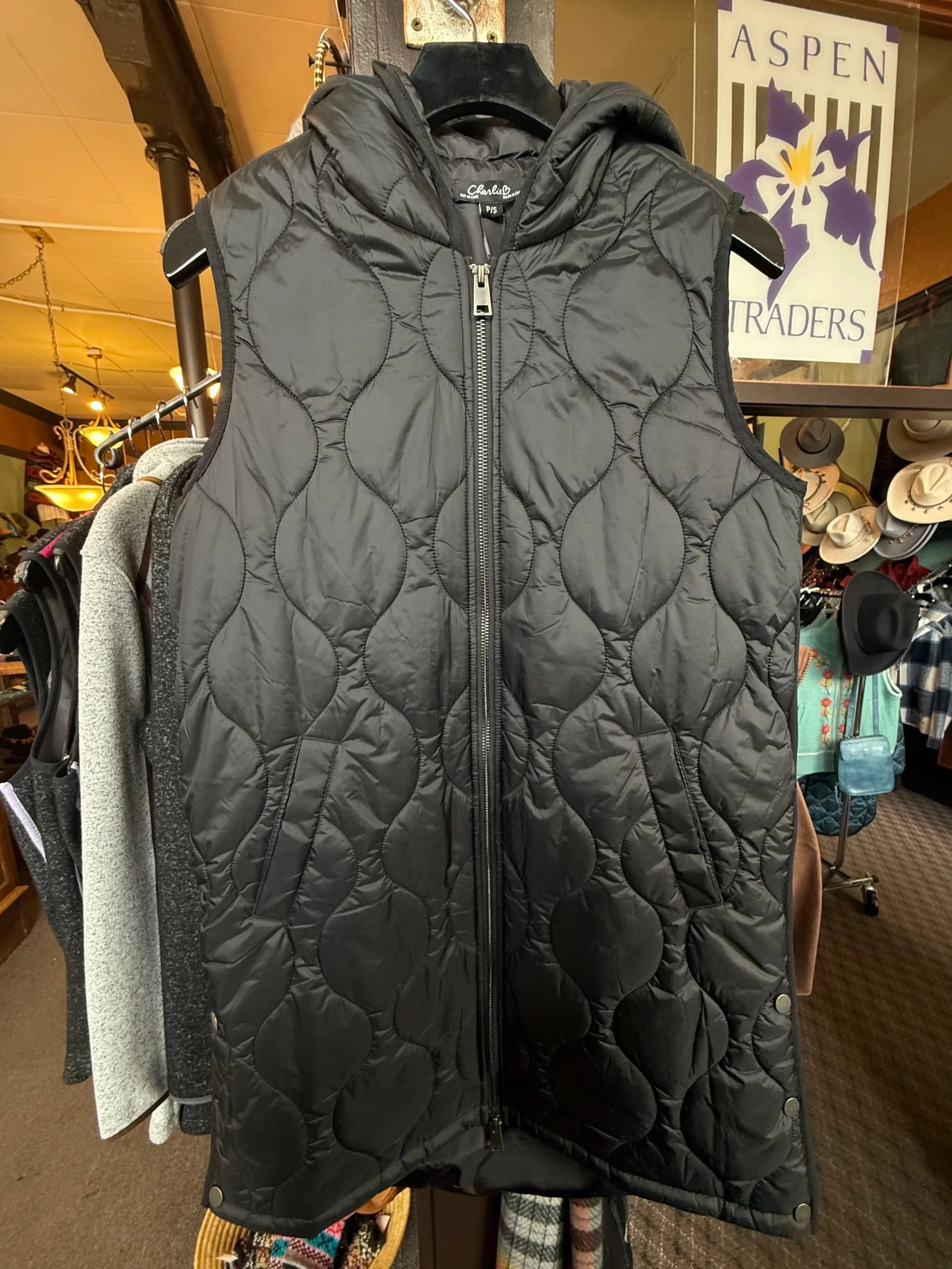 Charlie B Black Vest