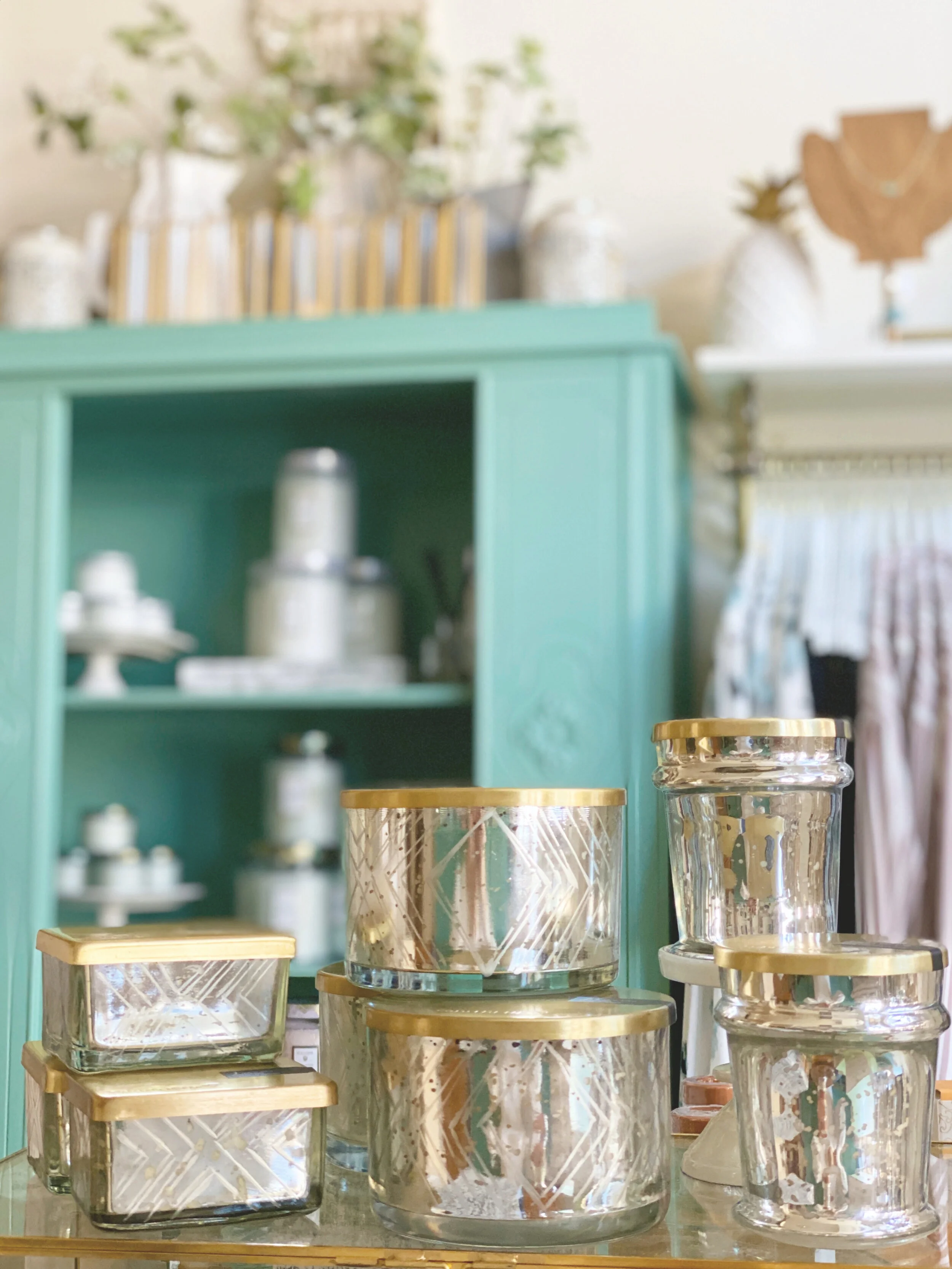 Capri Blue Candles Mercury Collection — The Bungalow on 2nd