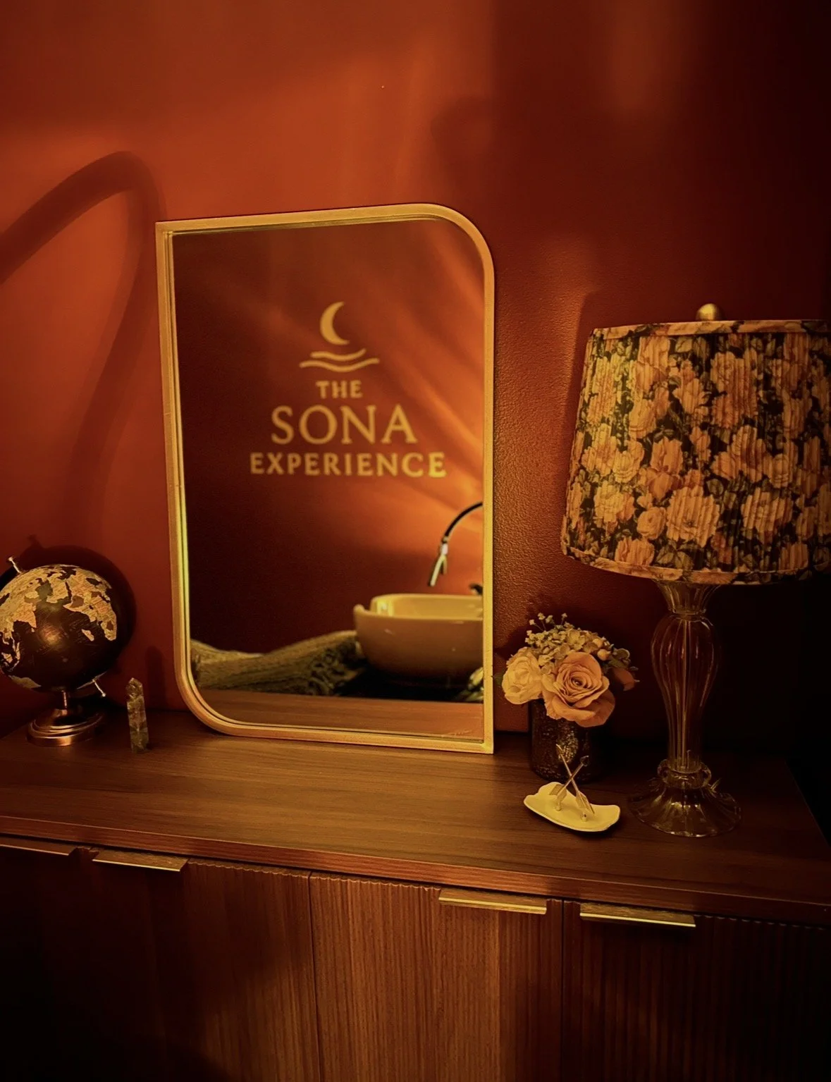 The ultimate "Sound of Calm" Japanese Head Spa experience at Cheri Marie Salon in Rochester NY, featuring deep scalp relaxation and sensory wellness.