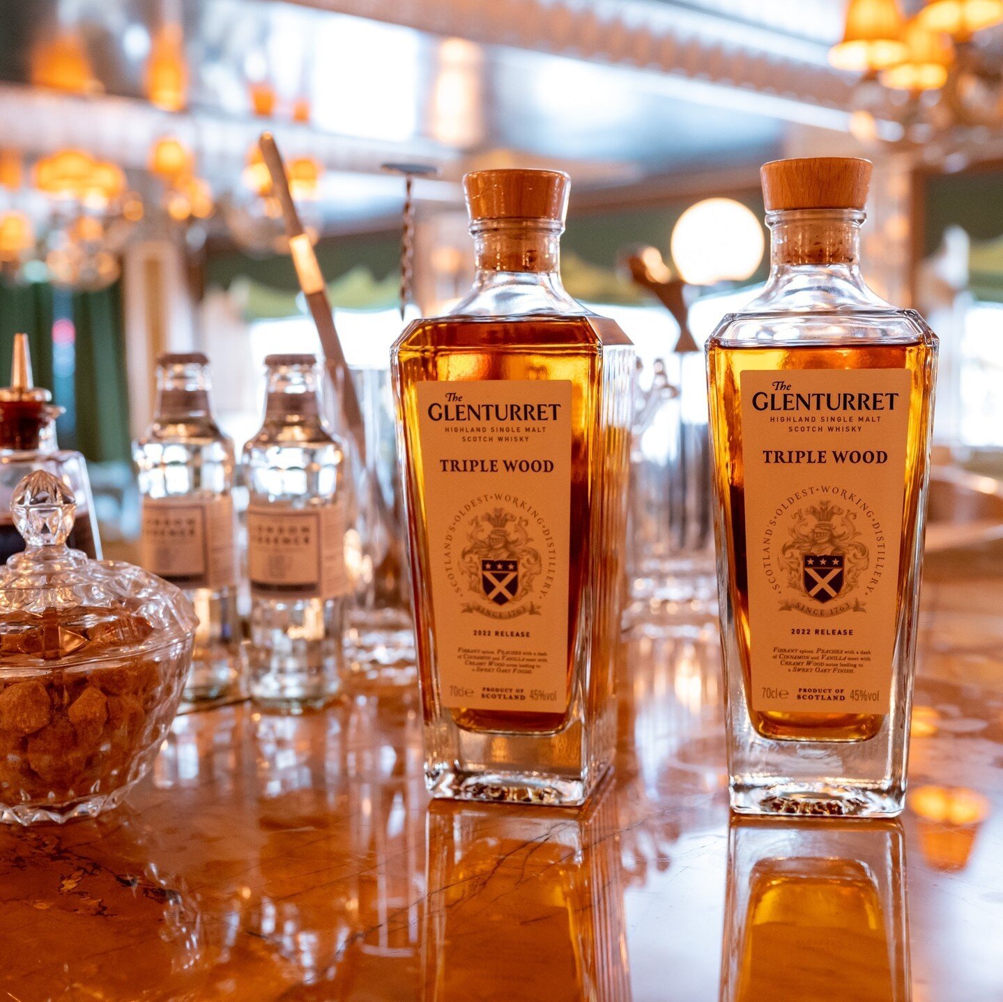 To celebrate the launch of the @theglenturretwhisky Prowess, the second release of the Trinity Series in @Lalique, we hosted a media lunch at @thedorchester. ⁠
⁠
The exclusive crystal decanter, designed by Marc Larminaux, Artistic &amp; Creative Dire