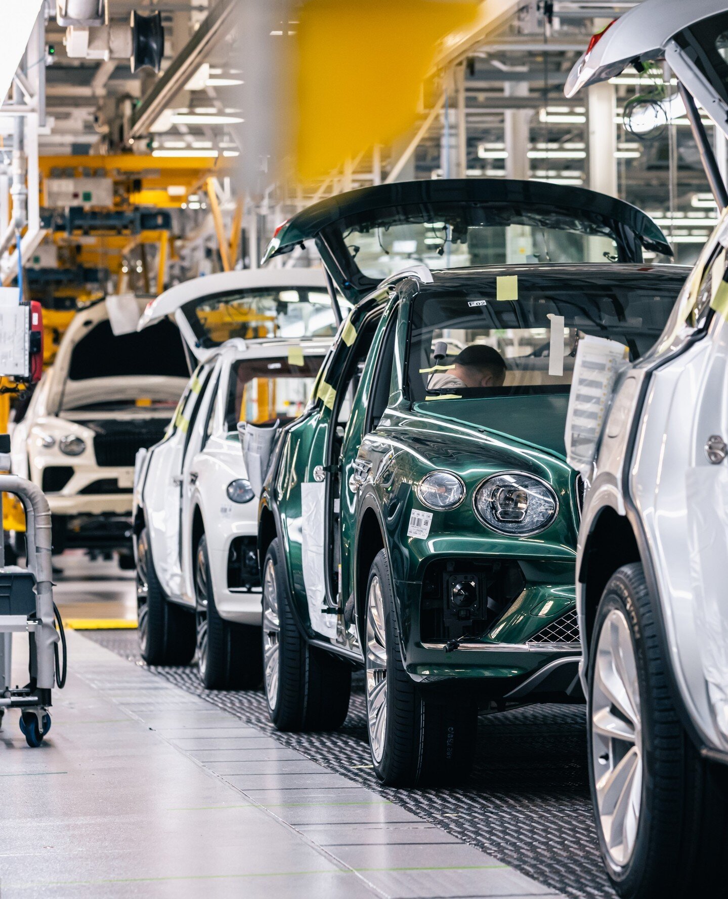 Earlier this week, we invited @jaxjones to tour the @bentleymotors factory, and he gained hands-on insights into how the exceptional cars are made. ⁠
⁠
⁠
#pragency #london #luxurycommunications #carlifestyle #supercar #cargram #automotive