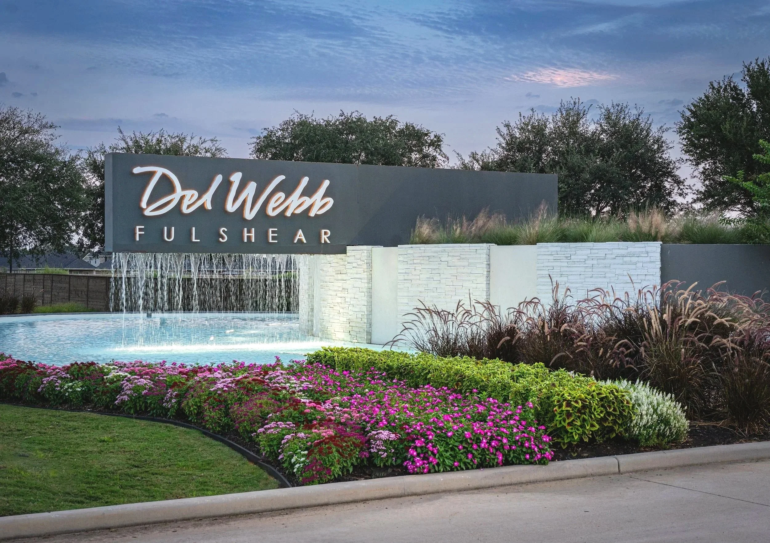 Del Webb Fulshear / 55+ Community Entrance  / Fulshear, TX