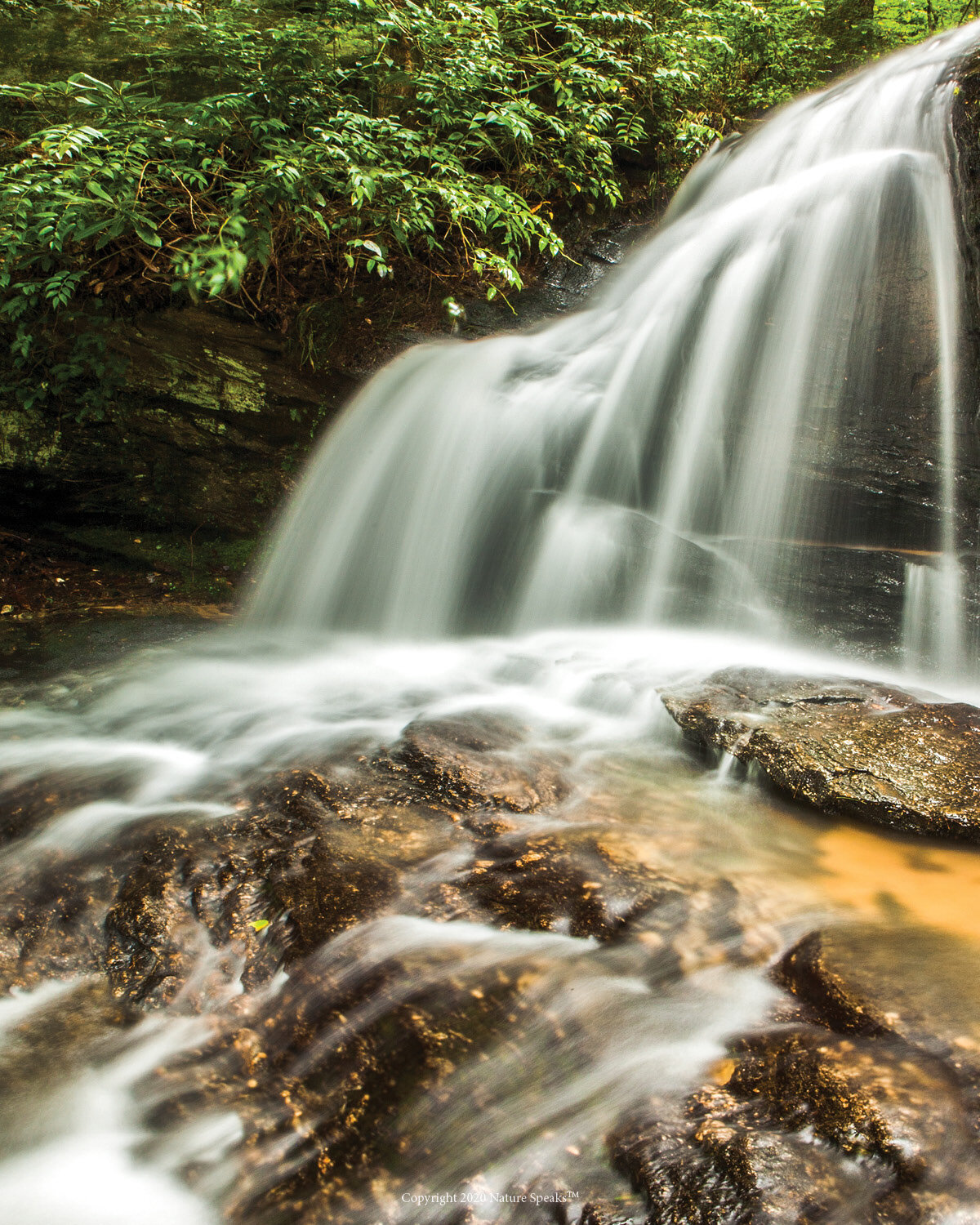 Waterfall Solace Poster
