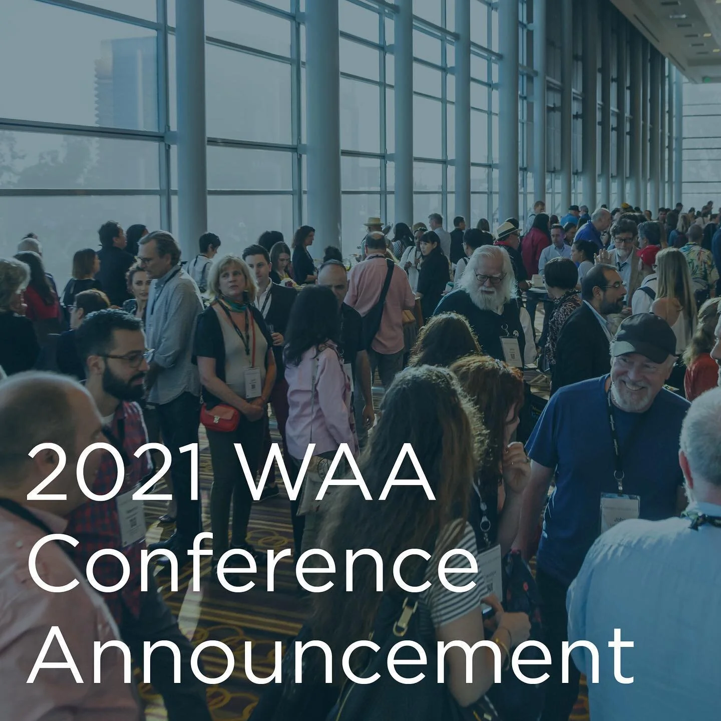 2021 WAA Conference Announcement

To Our Valued WAA Community:

For months, we&rsquo;ve been planning the 2021 Western Arts Alliance Annual Conference as a hybrid event including an in-person gathering in Albuquerque, New Mexico with a strong virtual element. We intended to announce details this week, but on Thursday, May 6, our hotel partner notified us that they will be unable to meet their obligations in hosting the WAA conference. The host hotel included both guest rooms and meeting space. 

.

This unexpected news means that the WAA Board and Staff will spend the next few weeks urgently seeking alternatives. Plan P, if you will. We will commit to a new plan as quickly as possible so that we can move forward.

.

While this news is yet another curveball in an unprecedented year, we recognize that we have a lot to be thankful for, including the ongoing support from you, our community! For months, we&rsquo;ve been meeting with members and committees to learn first-hand about the need