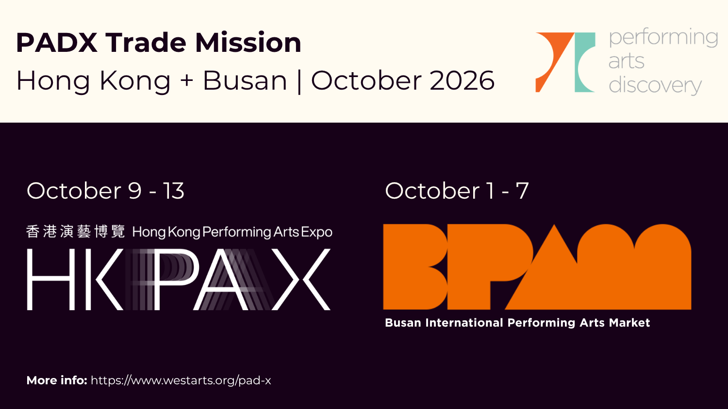 PADX: Hong Kong + Busan