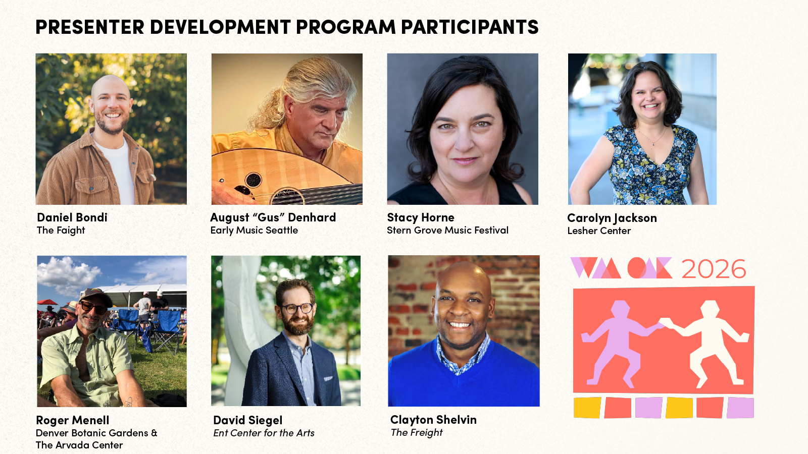 Announcing the Inaugural Presenter Development Program