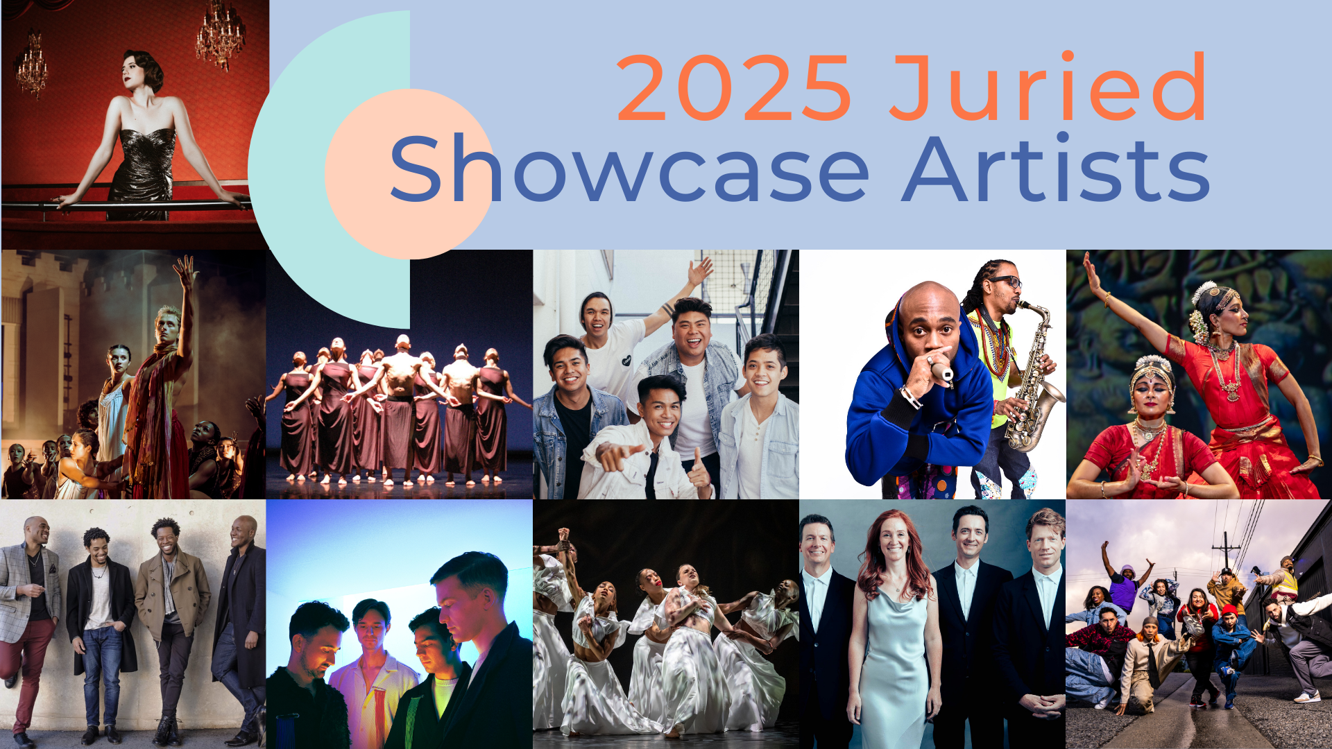 The 2025 Juried Showcase Lineup — Western Arts Alliance