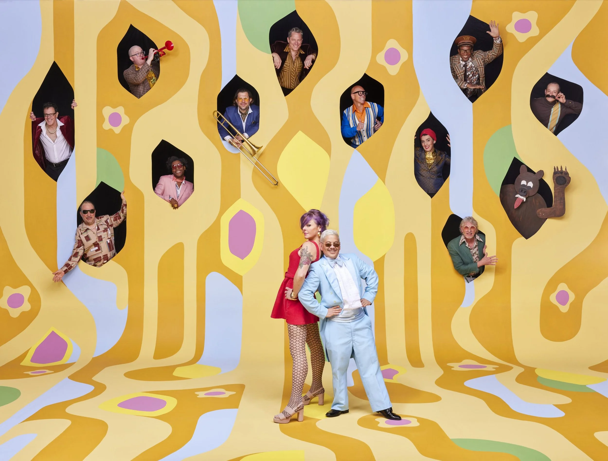 Pink Martini blends global musical traditions into a lush, multilingual “little orchestra” sound that fuses jazz, Latin, classical, and vintage pop. Represented by TBA.
