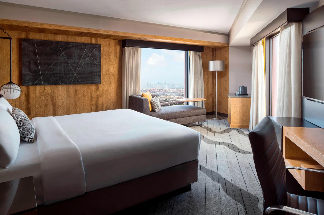 Take in the view of San Francisco from your room.