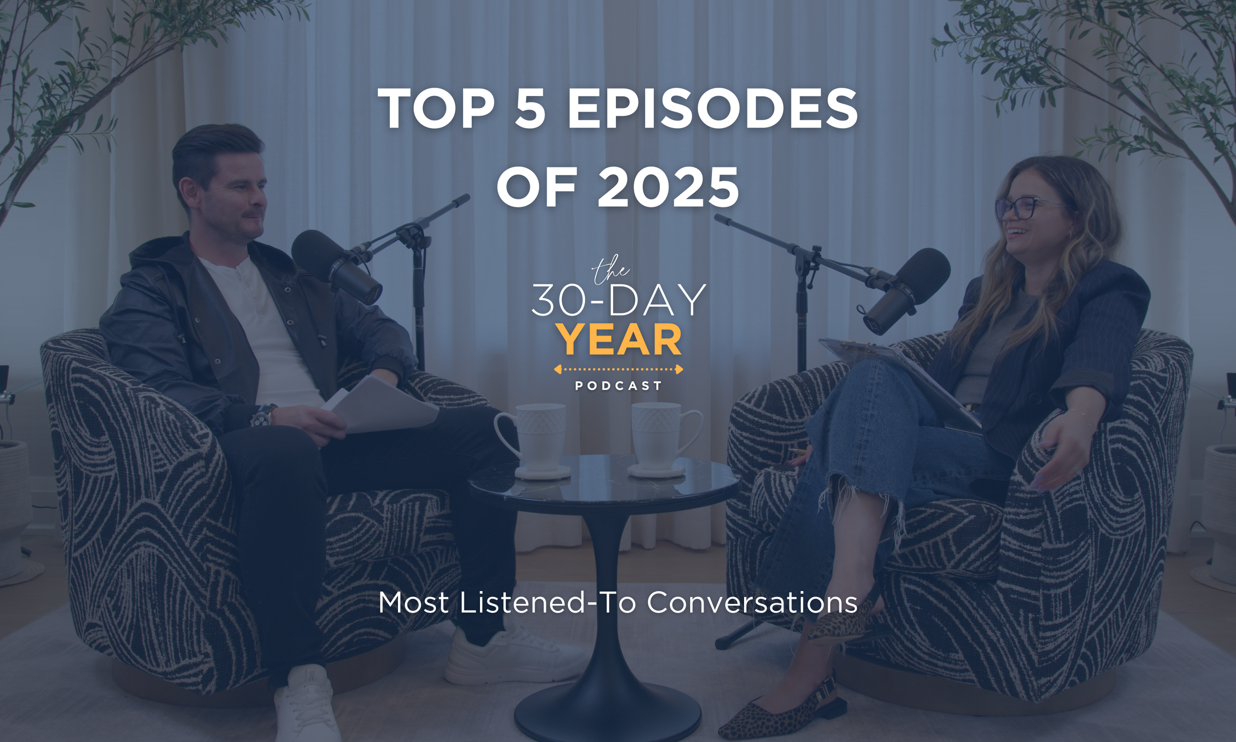 Top 5 Most-Listened-To 30-Day Year Podcast Episodes of 2025