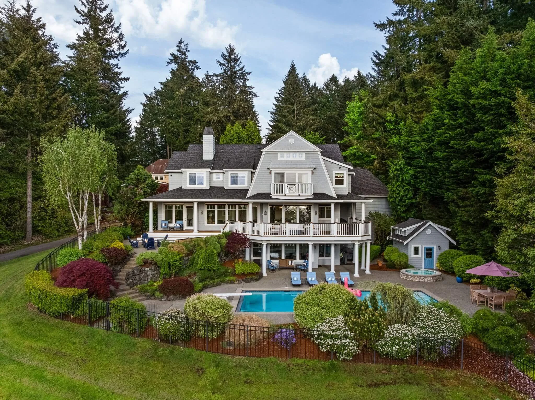 Inside Fox Island's Most Distinctive Estate: 543 Hyak Drive