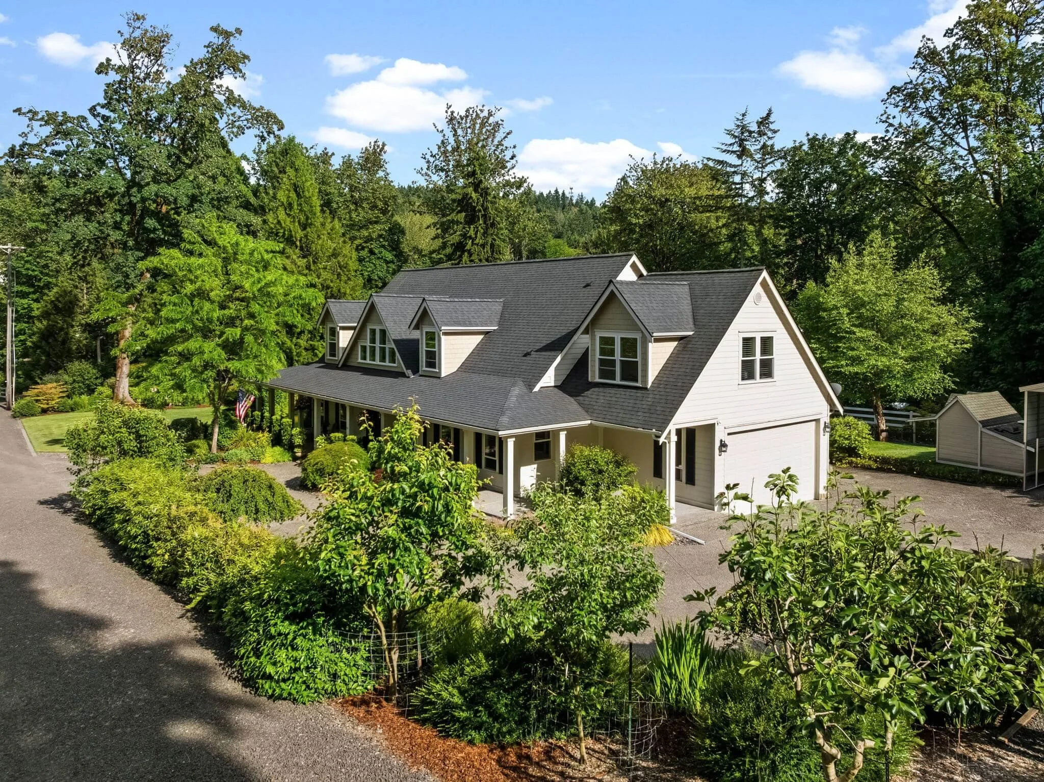 Private 1.6-Acre Craftsman Retreat Near Downtown Gig Harbor | 10114 Crescent Valley Drive NW