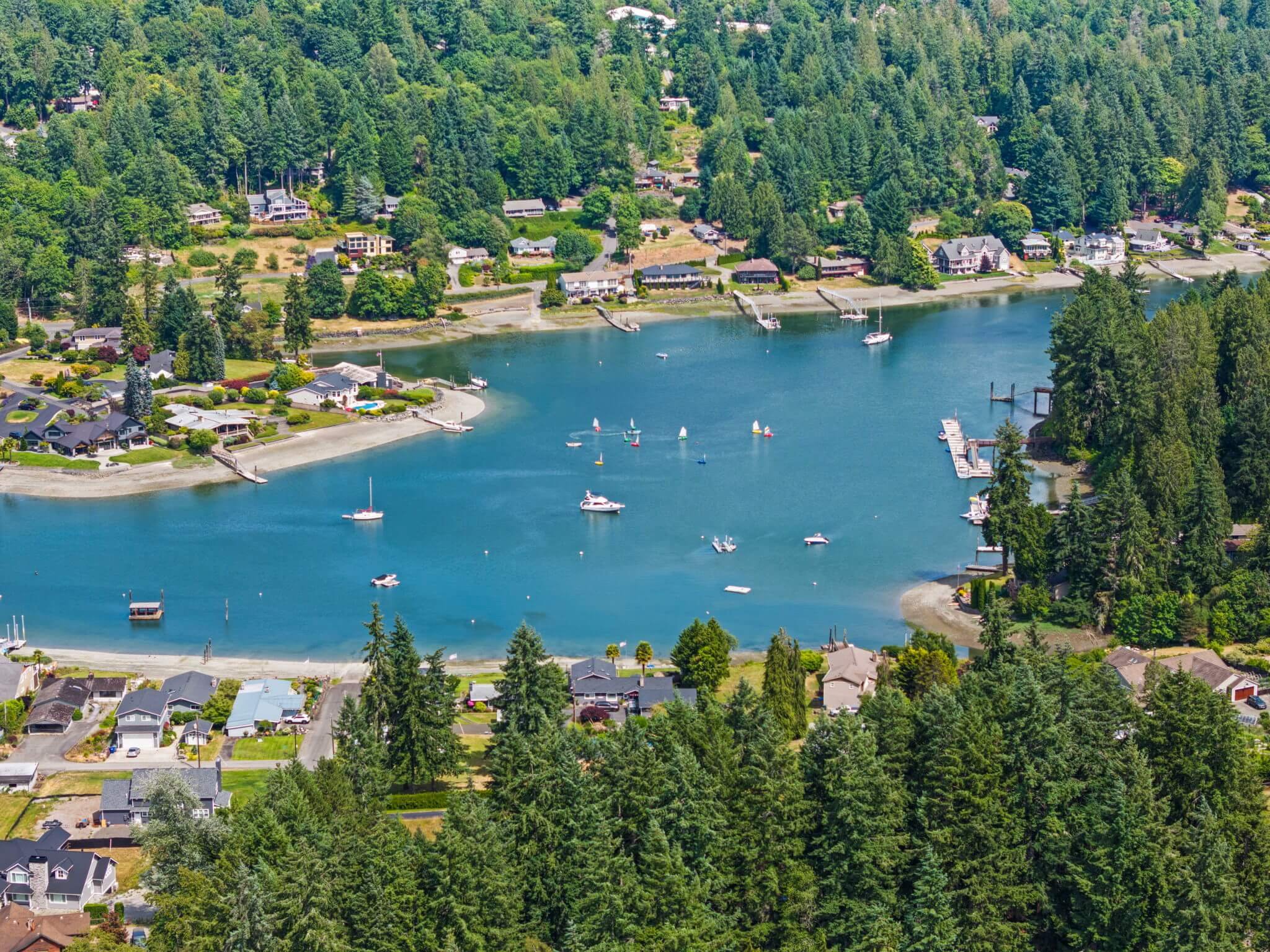 Waterfront luxury home for sale in Gig Harbor, Washington