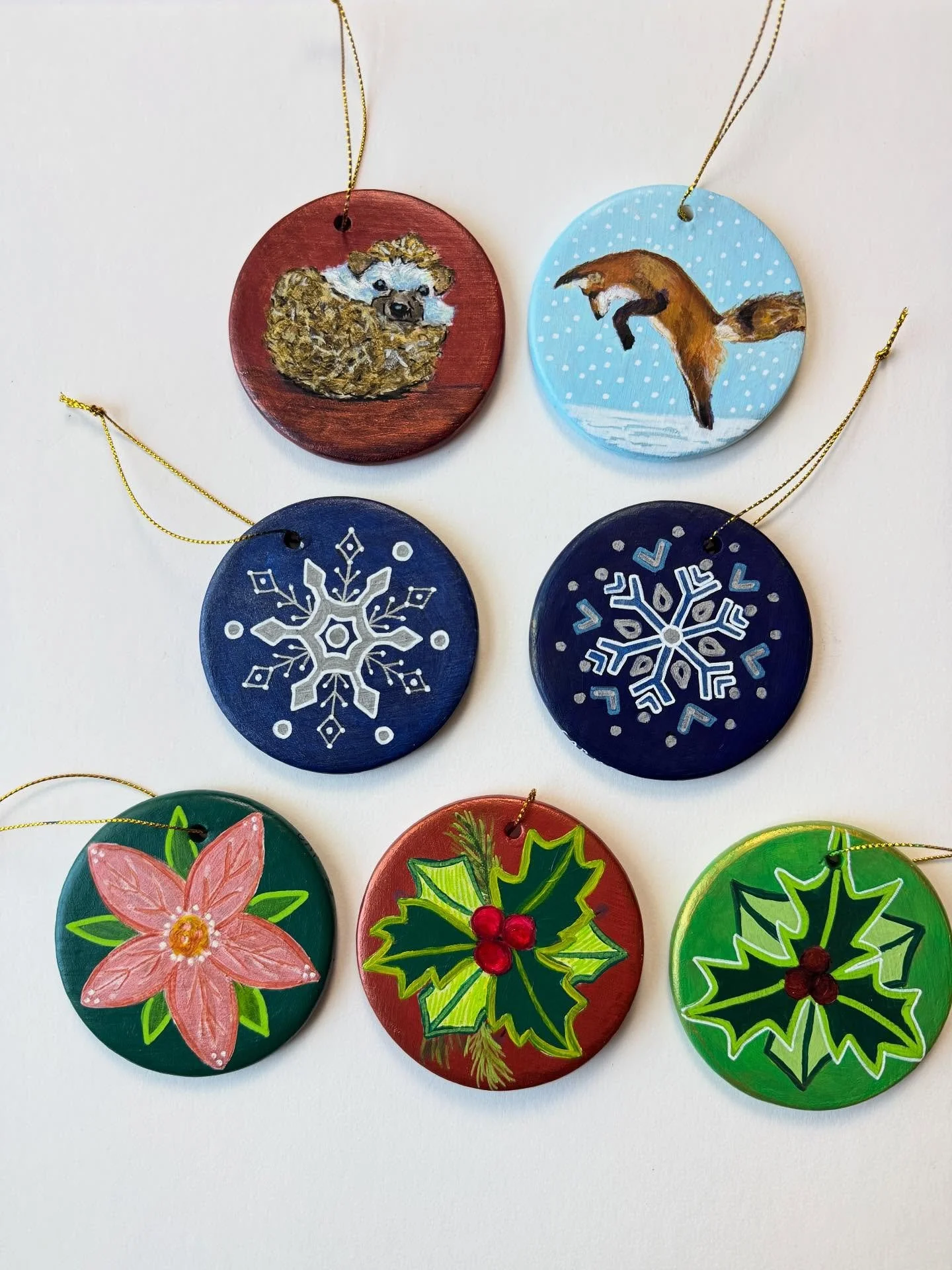 Here are a few new ornaments that will be available tomorrow for the Small Business Saturday market in the Museum District! 

Bundle up &amp; come on down to Sheppard Street Sat. the 29th from 11&ndash;4. The street will be blocked off between Floyd 
