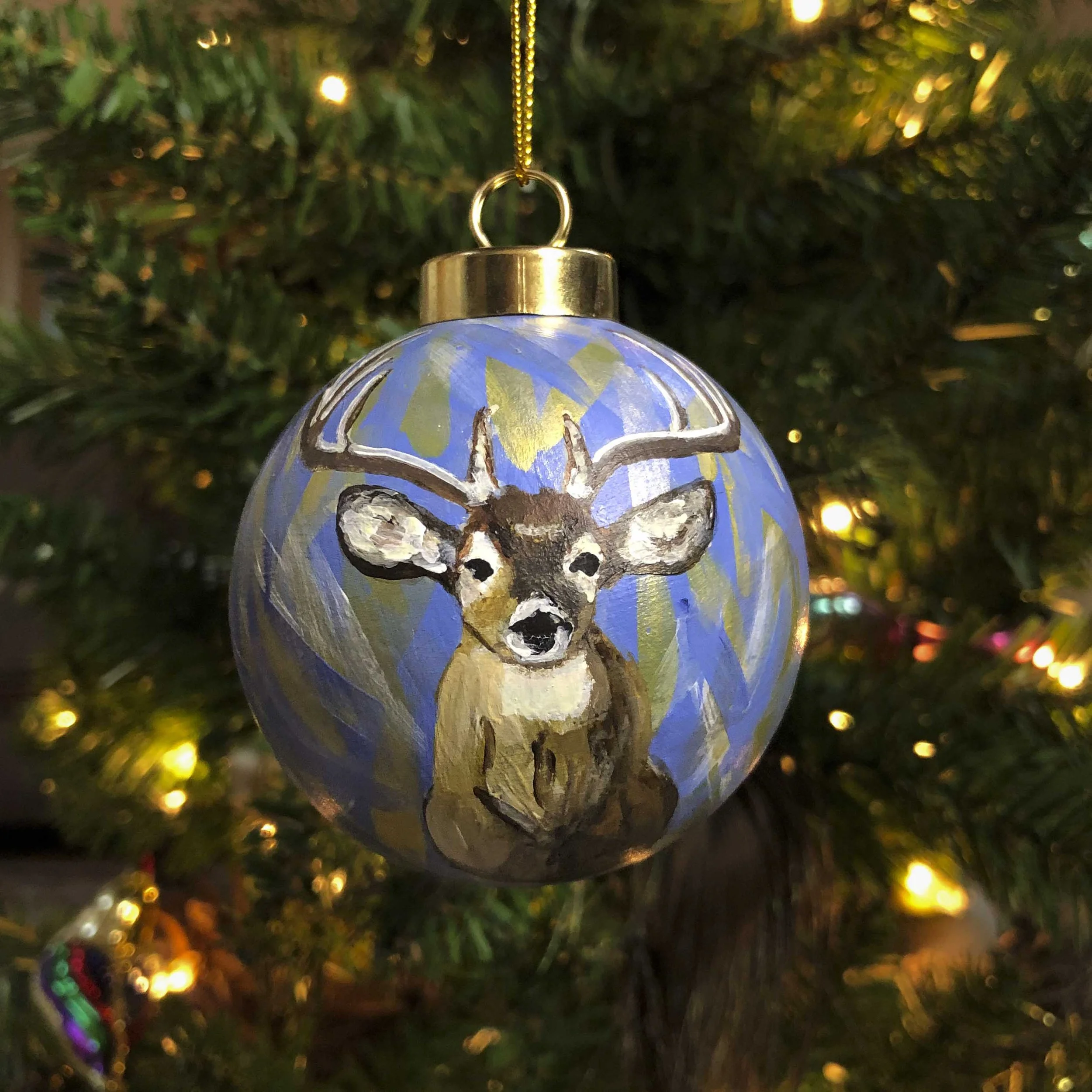 Deer Ceramic Ornament