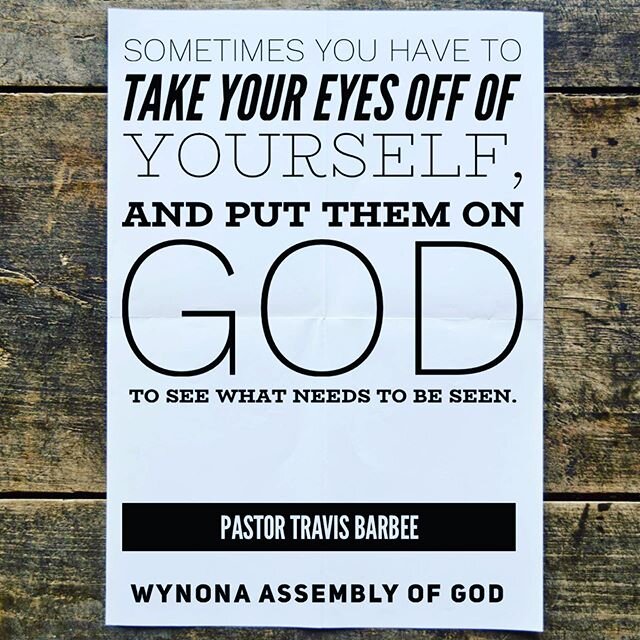 A little note from last Sunday&rsquo;s sermon from Pastor @trav.barbee - you can give it a listen on our Facebook page! 
#wynonaassemblyofgod #church #sunday #churchonline #sundayservice #sundaysermon #sermonnotes #wynonainthewild #wynonaoklahoma #os