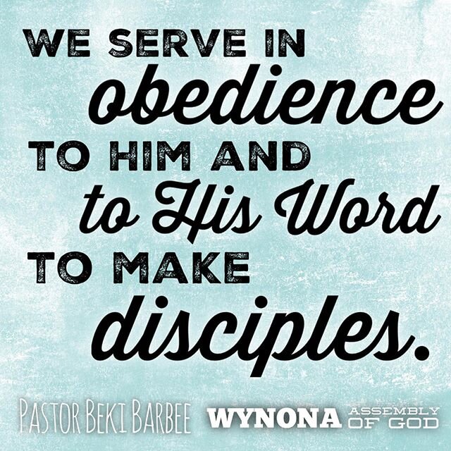 Awesome word from Pastor @bekibarbee this Sunday! You can watch it on our Facebook, if you missed it. 
#wynonaassemblyofgod #sunday #sundaysermon #sermonnotes #sundayfunday #church #smalltownchurch #bigtimegod #thisismychurch #teachingtheword #wordof