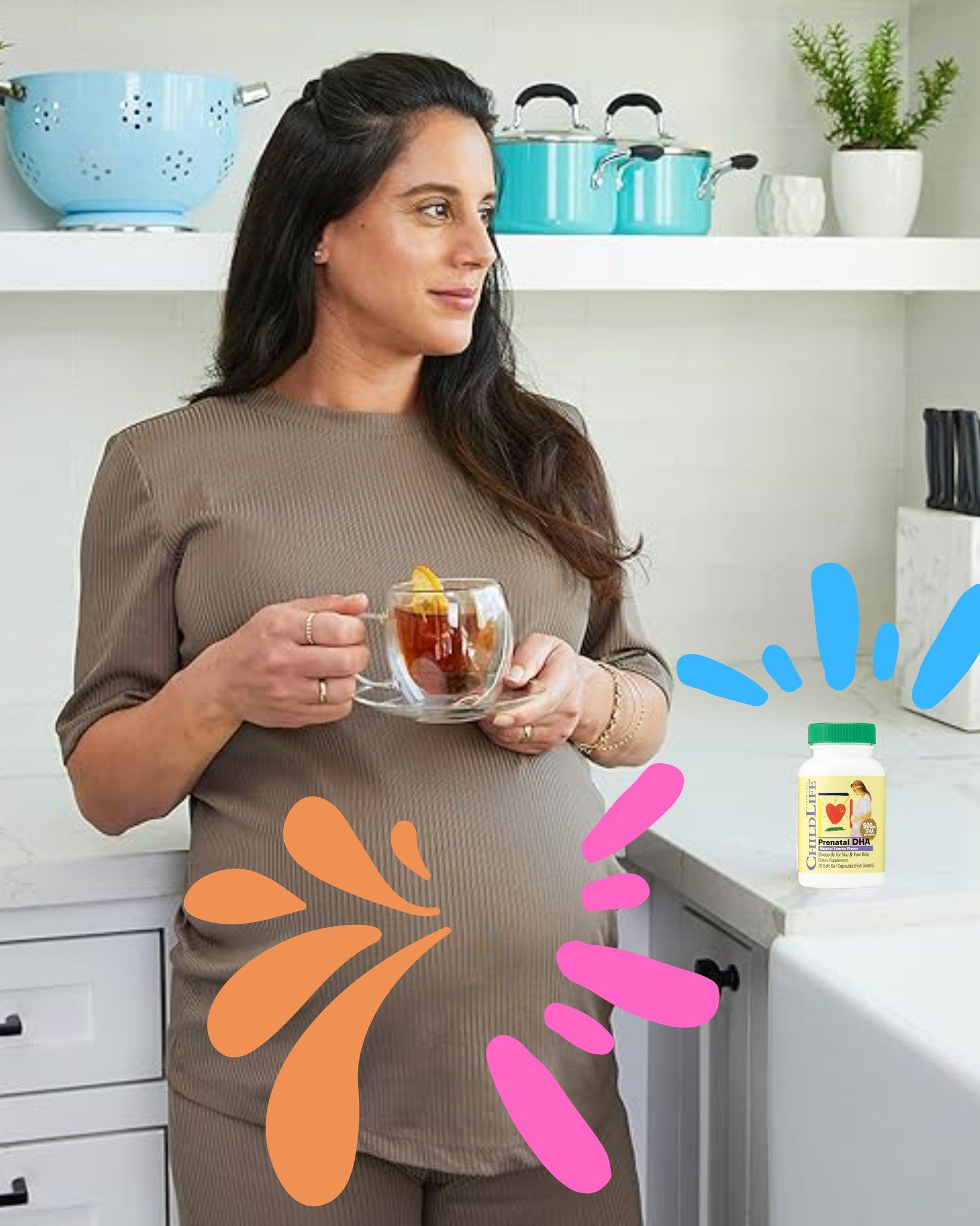 🤰🏻Expecting? Childlife Essentials Prenatal DHA is half-price on our website. ⁠
⁠
Omega-3s are important components of cell membranes. During pregnancy and breastfeeding, nutritional requirements for DHA are increased as DHA is utilised for the norm