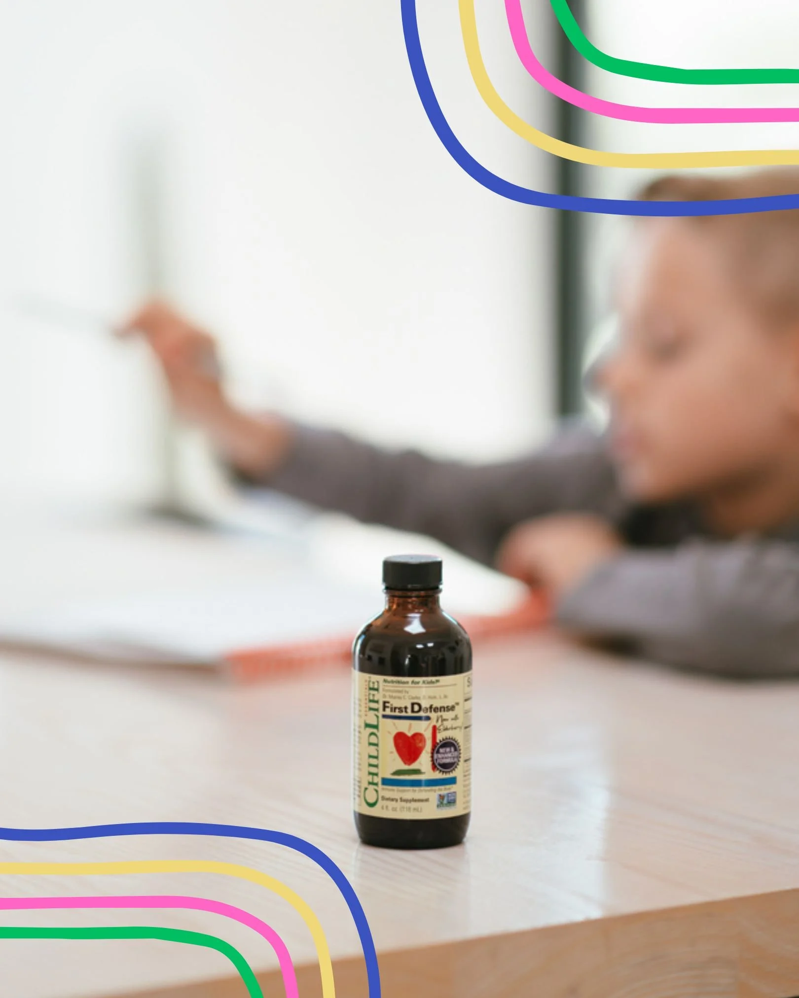 🤒 Noticed the first signs of a cold in your child? Give them ChildLife First Defense, which is a formula designed to be given at the onset of ills and chills and used 3-4 times daily. 

It can also be used to support the immune defences to support y