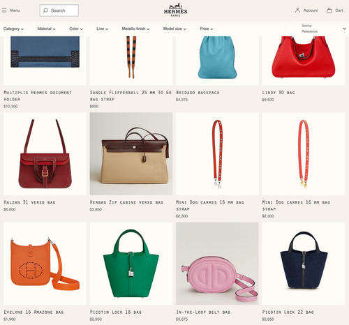 Can you buy Hermes bags online without dealing with an SA?