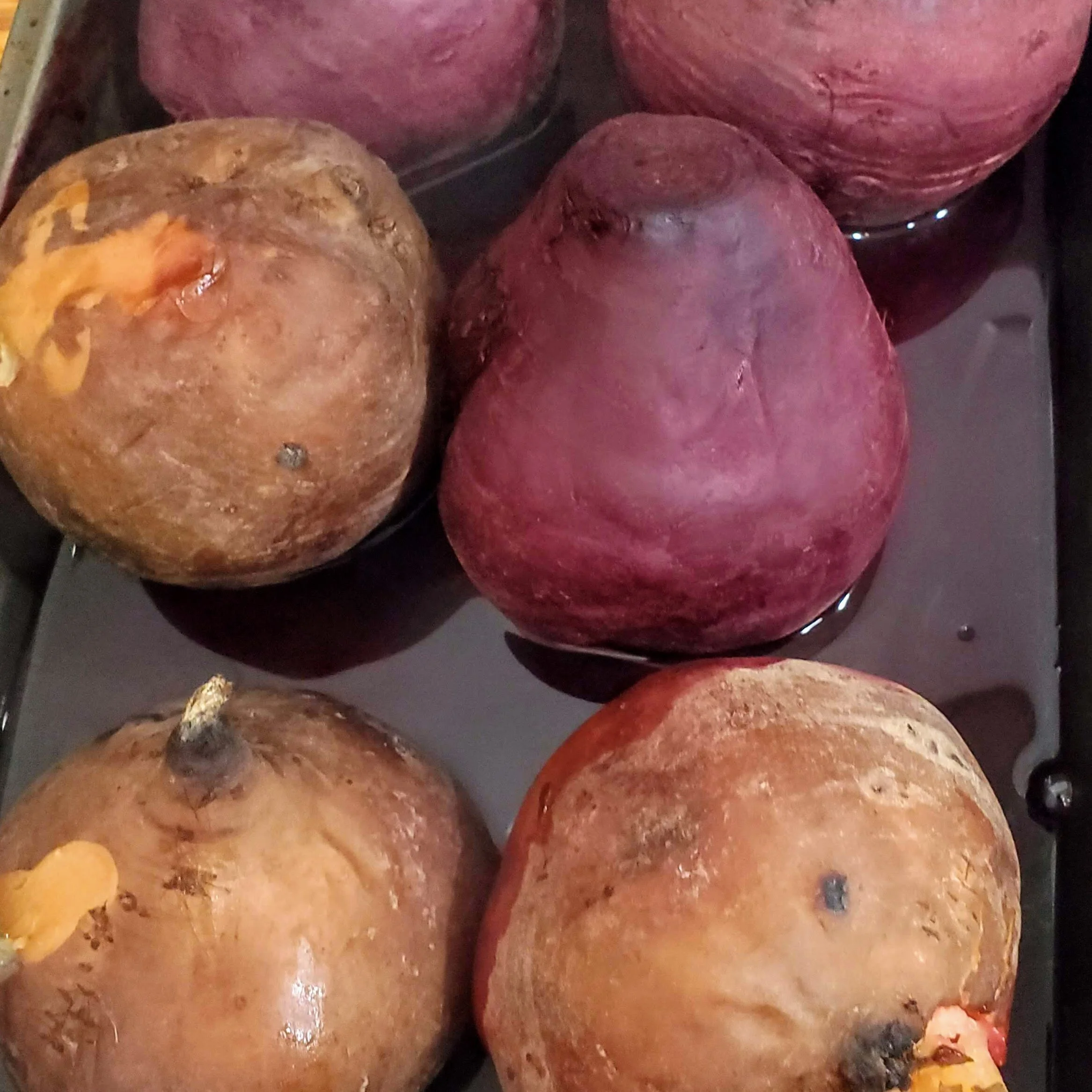 Huge beets! Only used 2 for 4 cups of shredded
