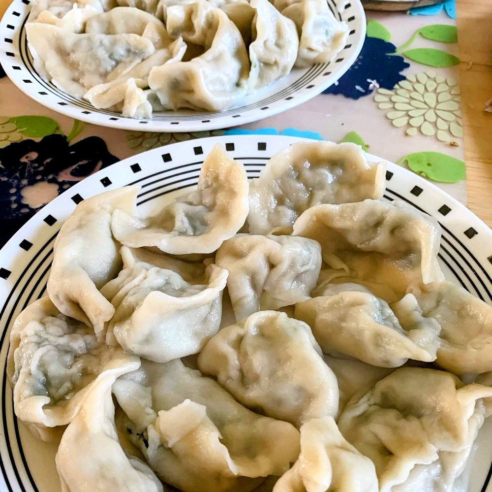These could be pics of any old dumplings