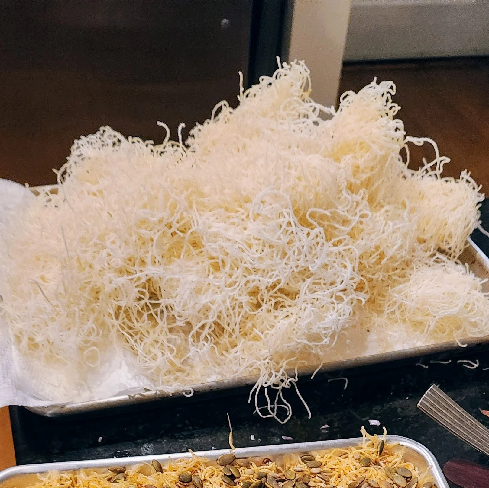 Fried noodles for mee krob