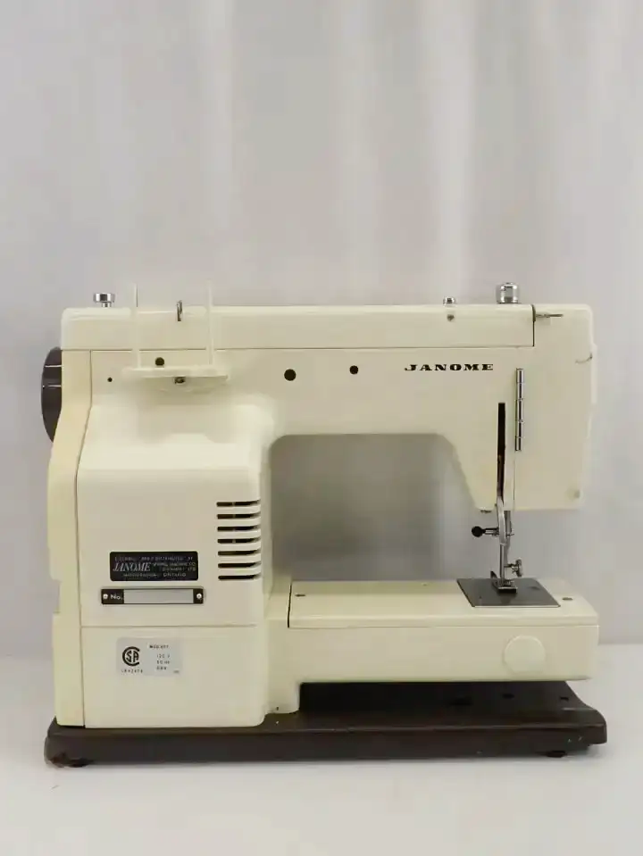 Vintage Janome #657 "In the Leather Type Vinyl Case"