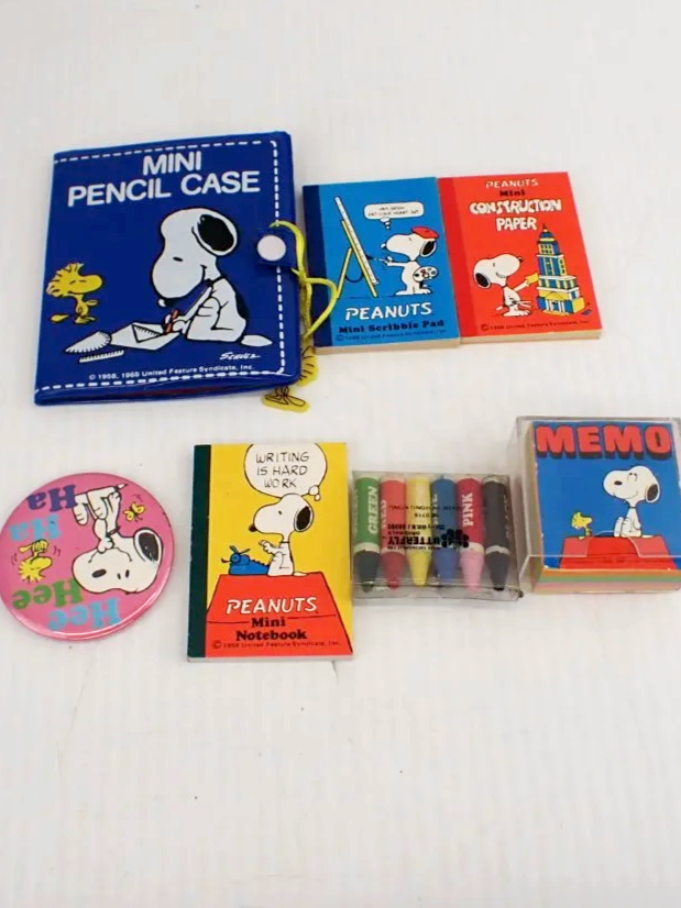 Vintage 1958-65 Mini Snoopy Bundle