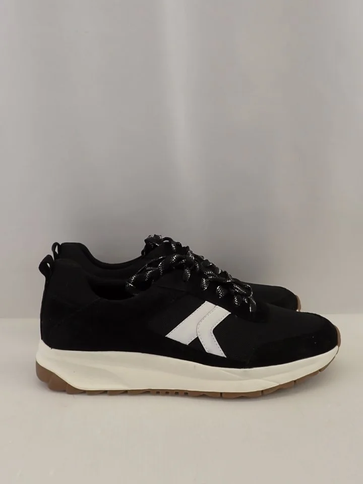 Naturalizer Black Suede Mesh Trainers (9W)