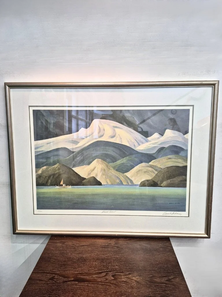 Ronald Threlkeld Jackson BCSA, CSMA, IOF (1902 – 1992) "North Coast" Limited Edition 174/350 Signed Lithograph Print