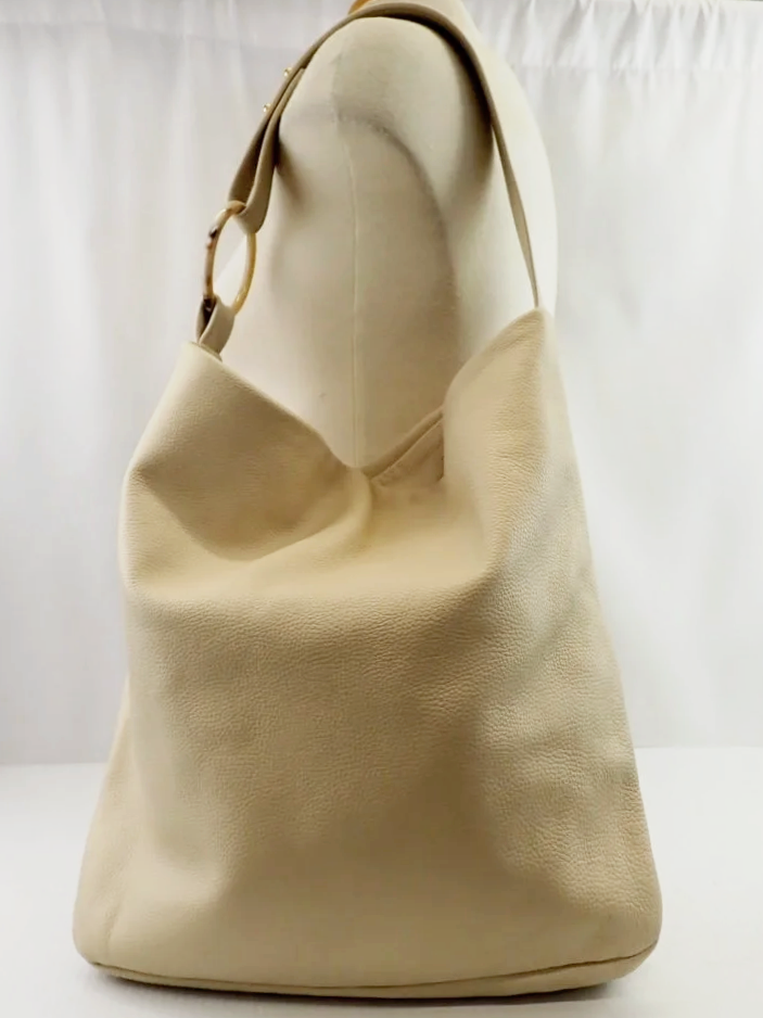 Opelle Leather Ivorine Roberta Tote Bag