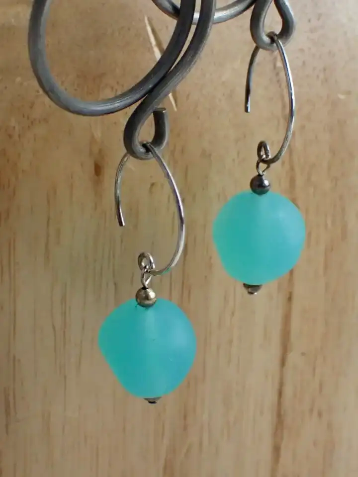 Beau Glass Works Vancouver Handcrafted Earrings