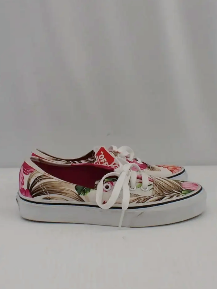 Vans Authentic Hawaiian Tropical Print Sneakers (5.5)