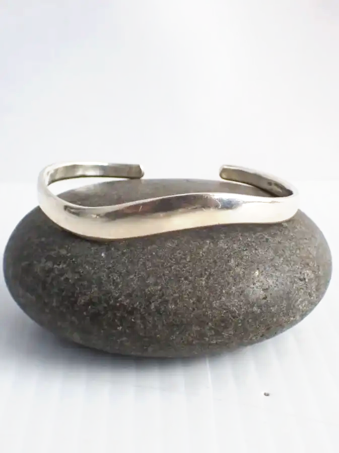 Sterling Silver Cheryl Woodsworth Cuff