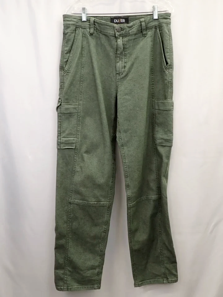 Duier Cotton Blend Relaxed Straight Leg Carpenter Pants (M)