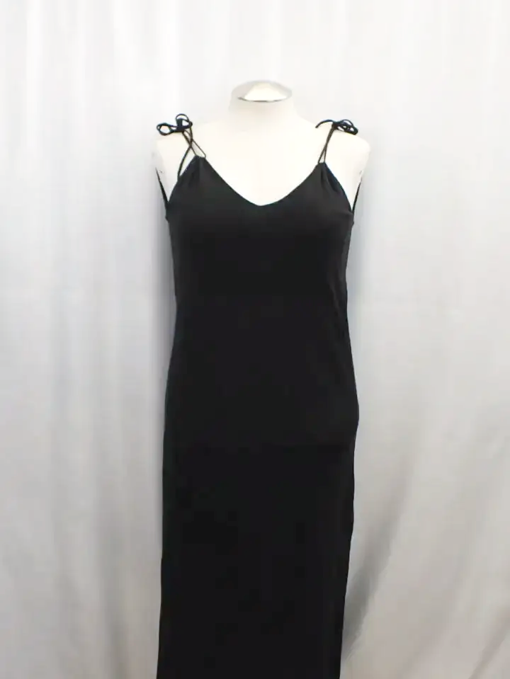 (NEW) Des Petits Hauts Black Slip-on Beach Dress (M)