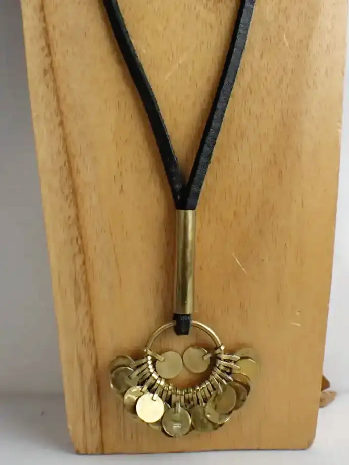 Floos Adjustable Boho Cluster Necklace