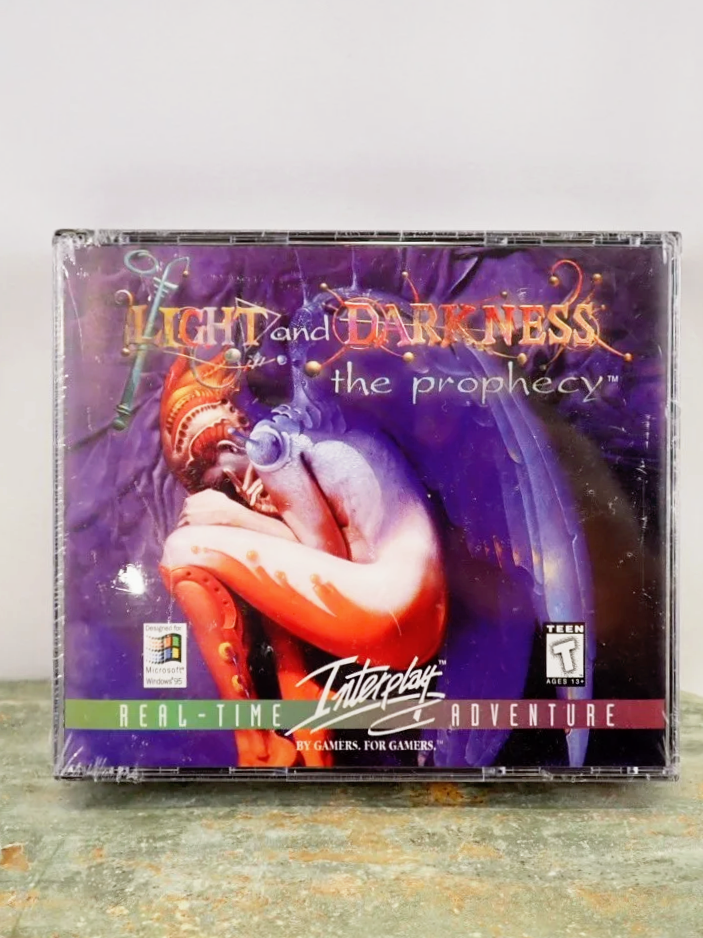 (Sealed) 1998 Light and Darkness The Prophecy Game for Windows