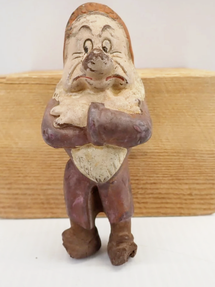 Seiberling 1930's Walt Disney Rubber Snow White's Grumpy Dwarf