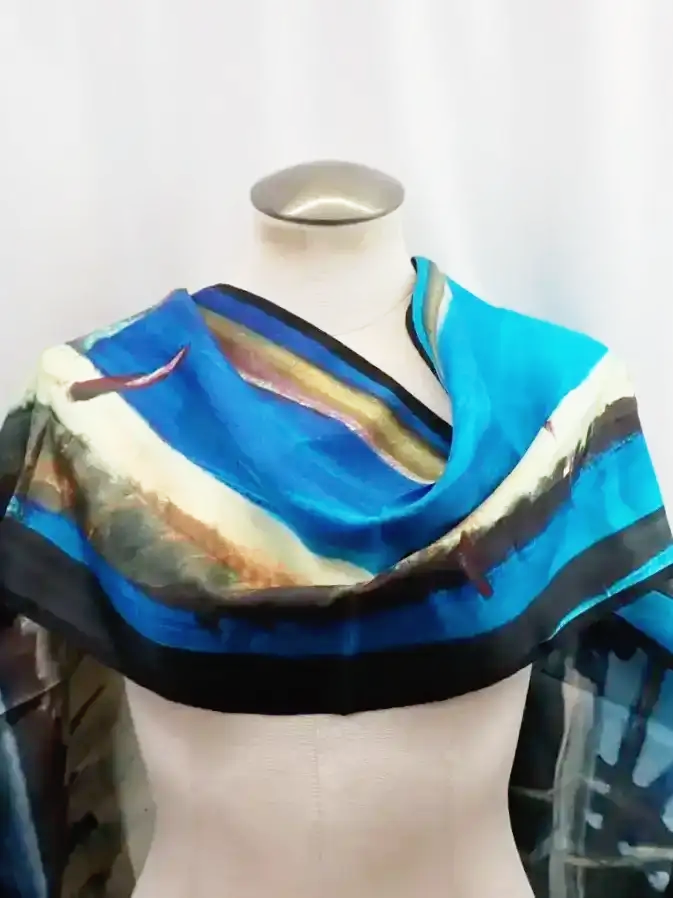 Silk Emily Carr Art Gallery of Greater Victoria Scarf