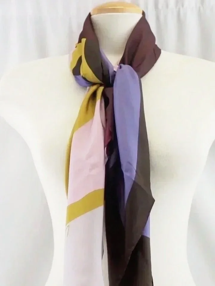 Love & Lore Silk Blockcolour Scarf