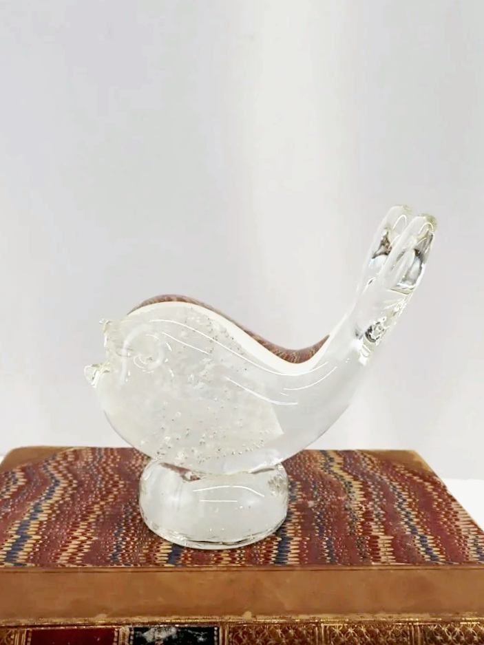 Altaglass Medicine Hat Alberta Vintage Handmade Whale Figurine