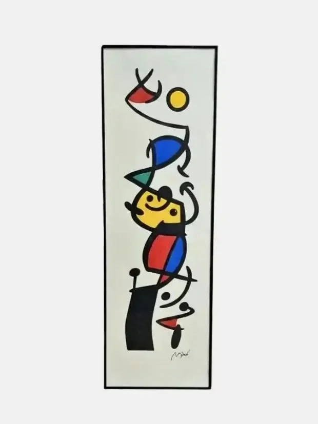 Joan Miró Abstract Hyperealist Z Gallerie Art Print